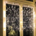LED Tauperlen-Girlanden-Vorhang