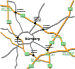 Anfahrtskizze - Autobahnübersicht